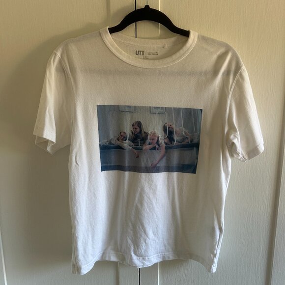 SOLD OUT Uniqlo x Sofia Coppola "Virgin Suicides" T-shirt (Sz S) - Picture 1 of 5